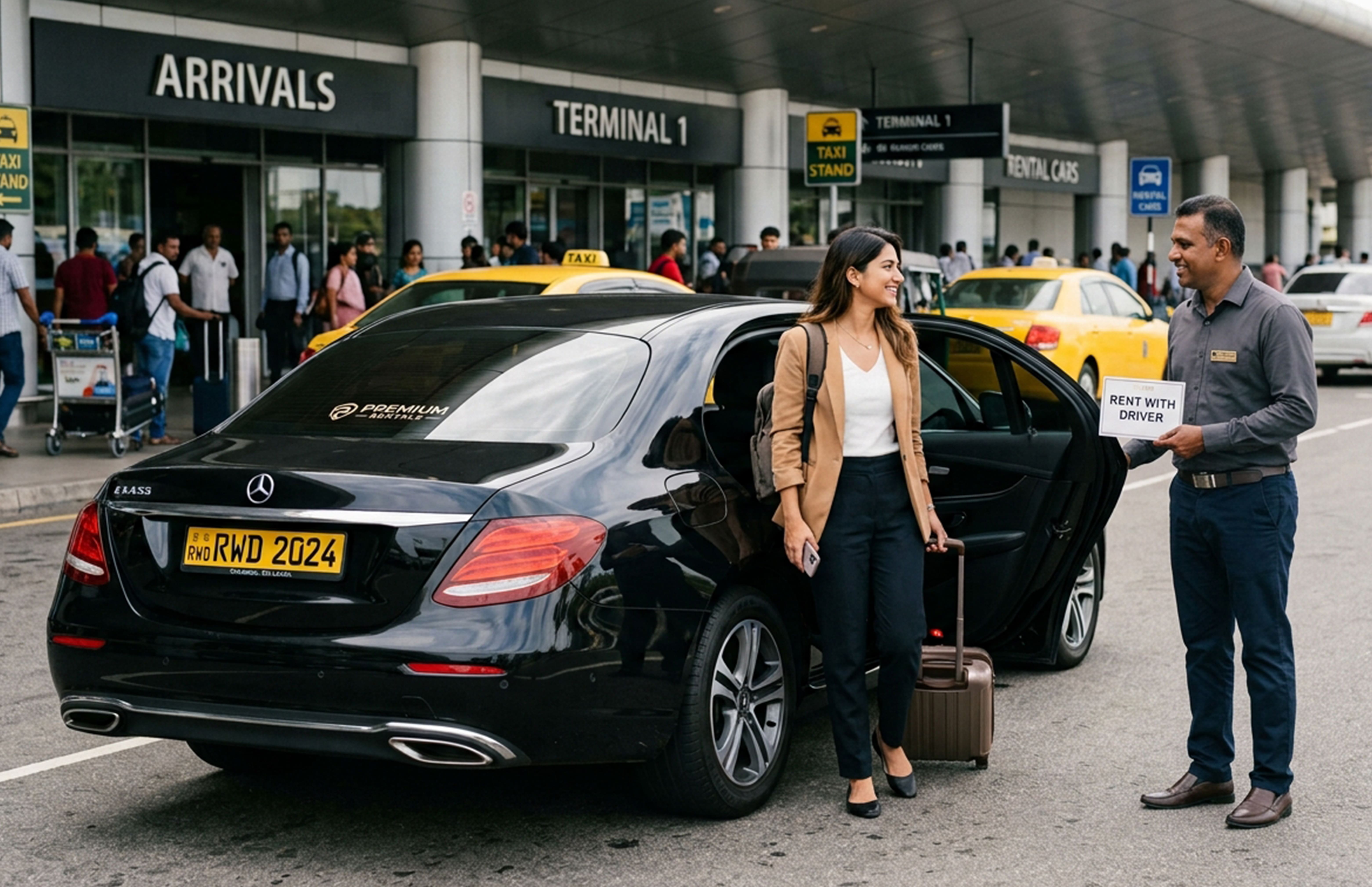 Premium Rent a Car with Driver in Sri Lanka